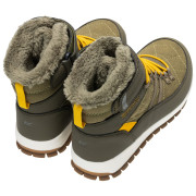 Bottes d'hiver enfant Regatta Elbourne Junior Bark Green/Sunset