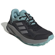 Chaussures de running femme Adidas Terrex Trailrider W bleue Cblack/Grethr/Gretwo