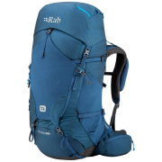 Sac à dos randonnée Rab Exion 55 bleu Tempest Blue