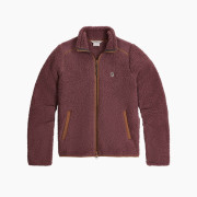 Sweat-shirt femme Royal Robins W Palisades Jacket bordeau Huckleberry