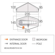 Tente ultra-légères Force Ten Helium UL 1