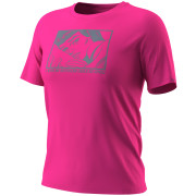 T-shirt femme Dynafit Graphic Co T-Shirt W rose 6551 - flamingo/BOYFRIEND
