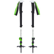 Bâtons de ski alpin Black Diamond Expedition 3 noir/vert Green