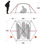 Tente ultra-légère Ferrino Blow 3
