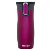 Mug isotherme Contigo West Loop 470ml rose / noir raspberry