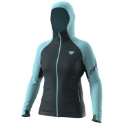 Veste polaire fonctionnelle femme Dynafit Transalper Ptc Hooded Jacket W bleue 8051 - marine blue/3010