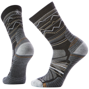 Chaussettes Smartwool Hike Light Cushion Mountain Range Crew noir / gris CHARCOAL/LIGHT GRAY