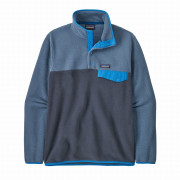 Sweat-shirt homme Patagonia M's LW Synch Snap-T P/O bleu clair Smolder Blue