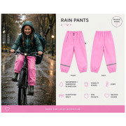 Pantalon imperméable pour enfant DucKsday Rainpants Pink/em