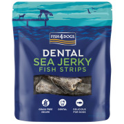 Friandises pour chiens Fish4Dogs Dental Sea Jerky Fish Strips 100g