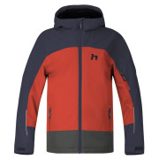 Veste de ski enfant Hannah Davis Jr Cherry Tomato rouge / bleu cherry tomato/ombre blue