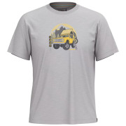 T-shirt Smartwool Long Weekend Short Sleeve Graphic Tee girs light gray heather