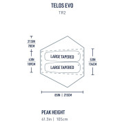 Tente Sea to Summit Telos Evo Tent - TR2