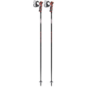 Bâtons ski Leki Airfoil 3D (2022) noir / rouge BlackFluorescentRedWhite