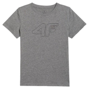 T-shirt enfant 4F Tshirt M2417 gris MIDDLE GREY MELANGE