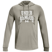 Sweat-shirt homme Under Armour Rival Terry Graphic HD green