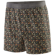 Caleçon homme Patagonia Essential Boxers noir / brun Allen's Party: Ink Black