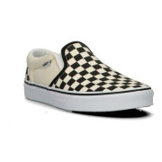 Chaussures homme Vans MN Asher blanc / noir (Checkers)Black/Natural