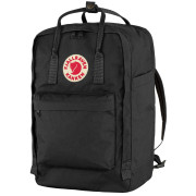 Sac à dos urbain Fjällräven Kånken Laptop 17" vert Black