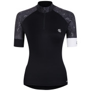 Maillot vélo femme Dare 2b Follow Through Jrsy vert Black/Black Dash Animal