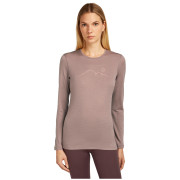 T-shirt fonctionnel femme Icebreaker Women Merino 200 Oasis LS Crewe Rainer Ridge