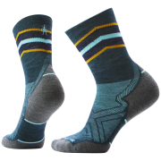 Chaussettes femme Smartwool W Run Targeted Cushion Mid Crew bleu / gris TWILIGHT BLUE