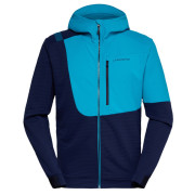 Sweat-shirt homme La Sportiva Mood Hoody M bleu foncé Deep Sea/Tropic Blue