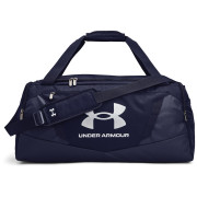 Sac de sport Under Armour Undeniable 5.0 Duffle MD bleu foncé Midnight Navy / Midnight Navy / Metallic Silver