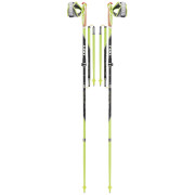 Bâtons de cross trail Leki Micro Trail Vario vert PalegreenBlackWhite