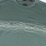 T-shirt homme MOOA Merino Lyolite Waves 150 Short