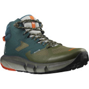 Chaussures randonnée homme Salomon Predict Hike Mid Gore-Tex bleu / vert PonderosaPine