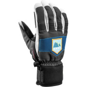 Gants ski Leki Patrol 3D Junior 2.0 vert / bleu graphite-petrol