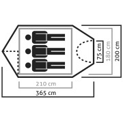 Tente de randonnée Salewa Sierra Leone III Tent