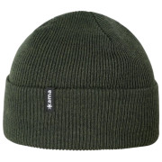 Bonnet laine mérinos Kama LA05 vert foncé dark green