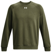 Sweat-shirt homme Under Armour Rival Fleece Crew vert foncé Marine OD Green / / White