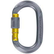 Mousqueton Skylotec OVX SG (screw gate) gris / jaune Anthracite/Mustard