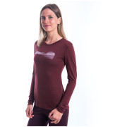 T-shirt femme Sensor Merino Air Pt Hills dl.rukáv