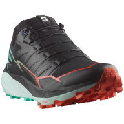 Chaussures homme Salomon Thundercross noir/vert Black / Cherry Tomato / Electric Green