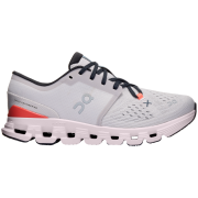 Chaussures de running femme On Running Cloud X 4 gris claire Silver/Flame