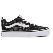 Chaussures enfant Vans Yt Filmore vert (Skull Bandana) Blk/Wht