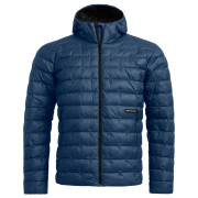 Doudoune homme Ortovox Downwool 180 Hooded Jacket bleu Blue Nunatak