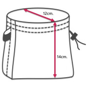 Sac à magnésie SIERRA Climbing Cube Comic B/W