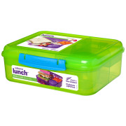 Boîte à goûter Sistema Bento Lunch To Go green