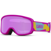 Masques de ski enfant Giro Buster AR40 rose / jaune Pink Geo Camo AR40