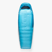 Sac de couchage en plumes Sea to Summit Trek Women's -9C Long bleu / bleue claire Blue Atoll