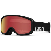 Masques de ski enfant Giro Buster AR40 noir / blanc Black Wordmark Amber Scarlet