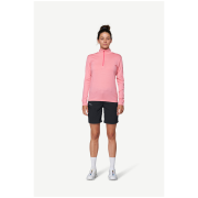 T-shirt fonctionnel femme Devold Breeze Plus Merino 200 Zip Neck Wmn