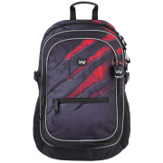 Sac à dos scolaire Baagl Core gris foncé