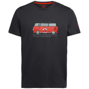 T-shirt homme La Sportiva Van T-Shirt M gris / rouge Carbon/Cherry Tomato