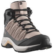 Bottes randonnée femme Salomon X-Adventure Coldrush Waterproof beige Etherea / Iron / Mahogany Rose